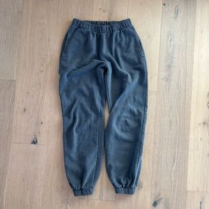 brandy melville dark grey sweatpants